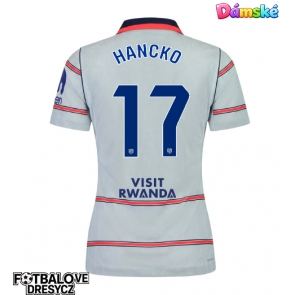 Atletico Madrid David Hancko #17 Dámské Alternativní Dres 2026-27 Krátký Rukáv